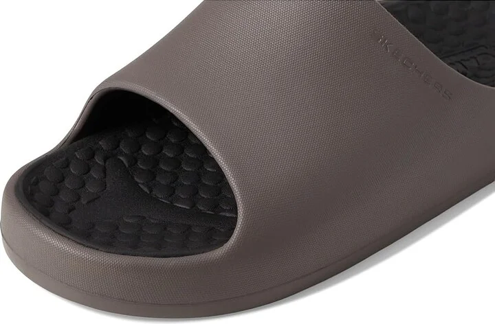 SKECHERS Foamies Precision Slide Men's Sandals Khaki : 7 D - Medium, Synthetic - Image 7