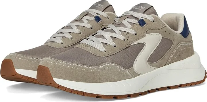 SKECHERS Fury Men's Shoes Taupe : 11 D - Medium, Leather
