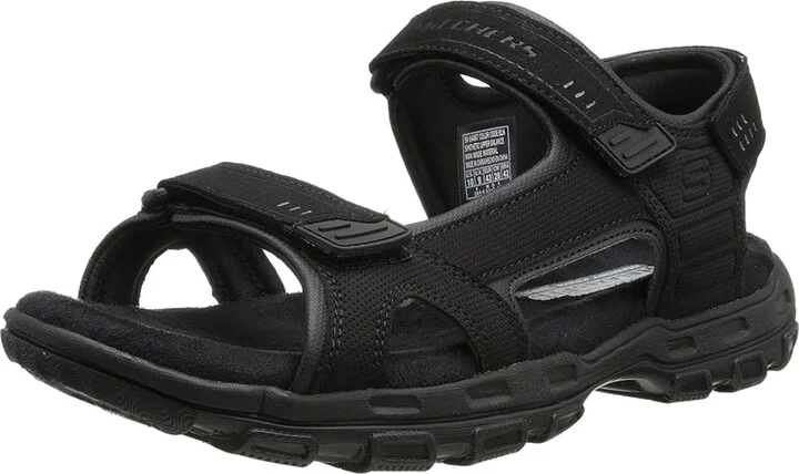 SKECHERS Gander Louden Men's Sandals Black : 7 D - Medium, Synthetic - Image 2