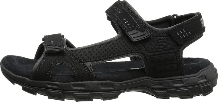 SKECHERS Gander Louden Men's Sandals Black : 7 D - Medium, Synthetic - Image 7