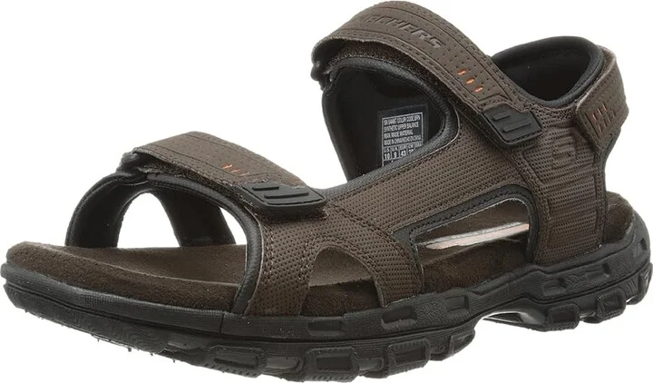 SKECHERS Gander Louden Men's Sandals Brown : 8 D - Medium, Synthetic - Image 2