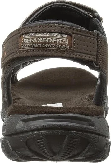 SKECHERS Gander Louden Men's Sandals Brown : 8 D - Medium, Synthetic - Image 5