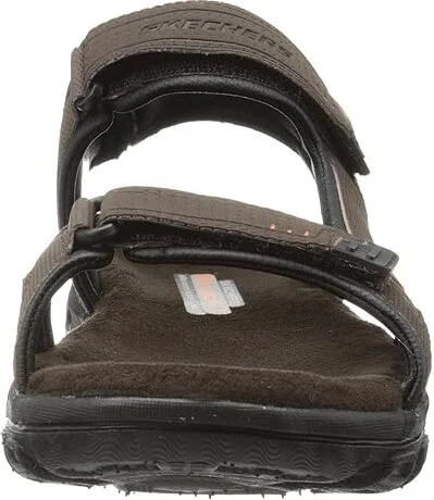 SKECHERS Gander Louden Men's Sandals Brown : 8 D - Medium, Synthetic - Image 6