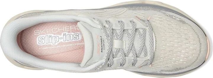 SKECHERS Glide-Step Altus Adrenaline Rush Hands Free Slip-Ins Women's Shoes Natural Grey : 7 B - Medium, Synthetic - Image 2