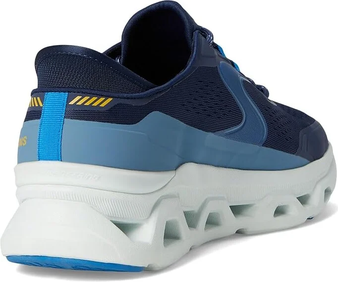 SKECHERS Glide-Step Altus Hands Free Slip-In Men's Shoes Navy/Blue : 10.5 D - Medium, Synthetic - Image 4