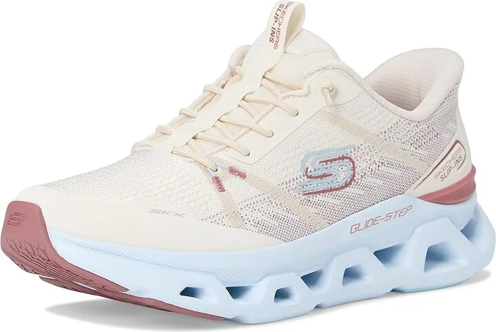 SKECHERS Glide Step Altus Hands Free Slip Ins Women's Shoes Natural : 9 B - Medium, Synthetic - Image 5