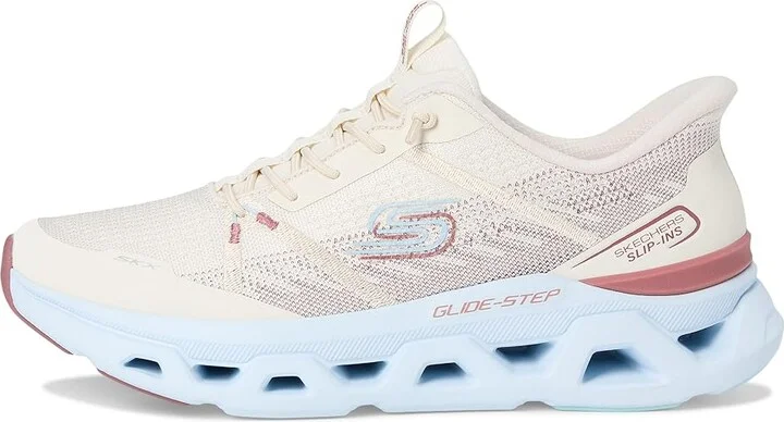 SKECHERS Glide Step Altus Hands Free Slip Ins Women's Shoes Natural : 9 B - Medium, Synthetic - Image 6