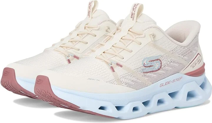 SKECHERS Glide Step Altus Hands Free Slip Ins Women's Shoes Natural : 9 B - Medium, Synthetic
