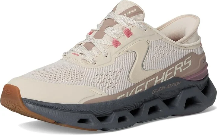 SKECHERS Glide Step Altus Hands Free Slip Ins Women's Shoes Natural Grey : 5.5 B - Medium, Synthetic - Image 5