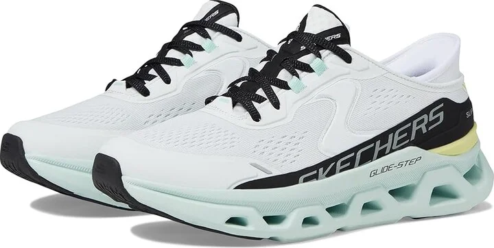 SKECHERS Glide Step Altus Hands Free Slip Ins Women's Shoes White : 5.5 C - Wide, Synthetic
