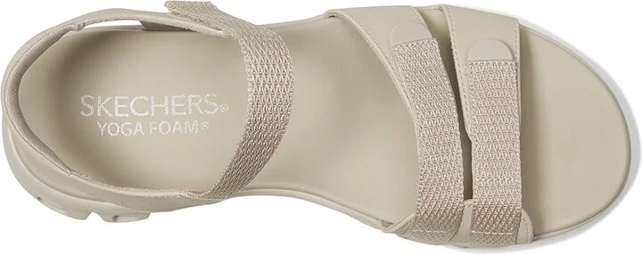 SKECHERS Glide-Step - Count On Me Women's Sandals Stone : 5 B - Medium - Image 2