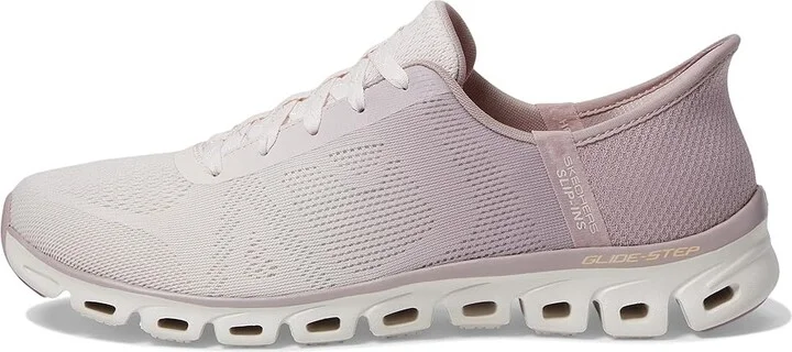 SKECHERS Glide Step Excite Hands Free Slip - INS Women's Shoes Mauve : 5 B - Medium, Rubber - Image 6