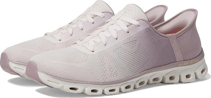 SKECHERS Glide Step Excite Hands Free Slip - INS Women's Shoes Mauve : 5 B - Medium, Rubber