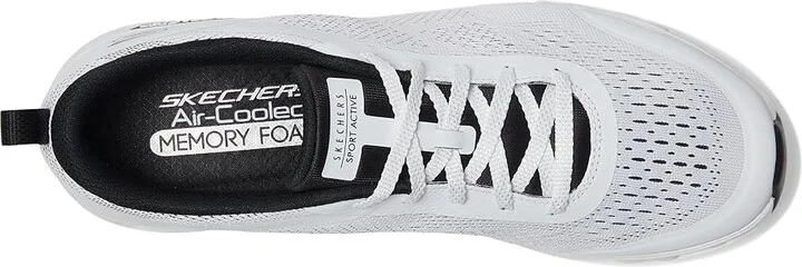 SKECHERS Glide Step Gratifiy Lume Women's Shoes White Black : 7 B - Medium - Image 2