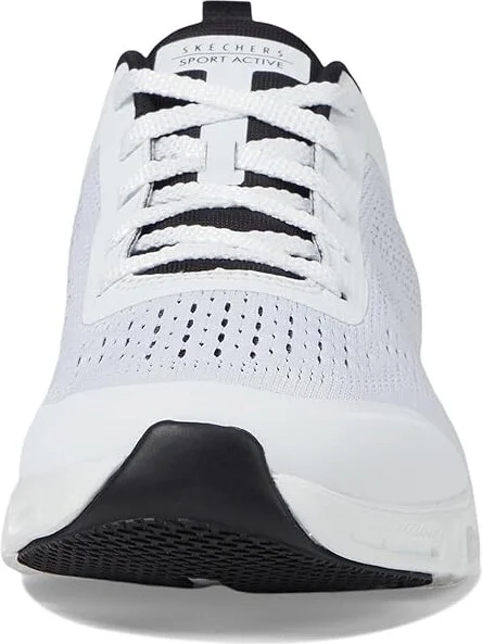 SKECHERS Glide Step Gratifiy Lume Women's Shoes White Black : 7 B - Medium - Image 3