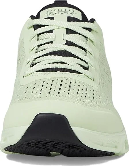 SKECHERS Glide Step Gratifiy Lume Women's Shoes White Black : 7 B - Medium - Image 8
