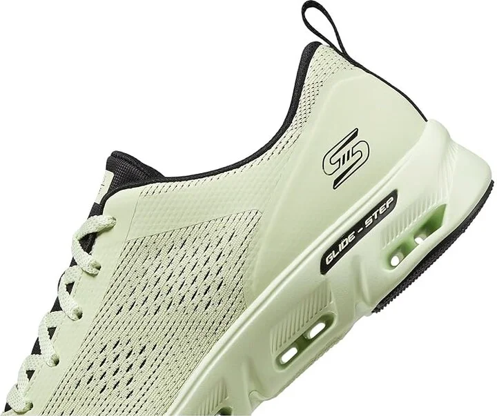 SKECHERS Glide Step Gratifiy Lume Women's Shoes White Black : 7 B - Medium - Image 9