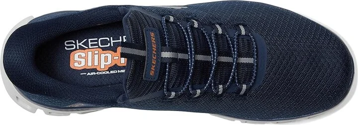 SKECHERS Glide-Step Noxus Hands Free Slip-in Men's Shoes Navy : 8 D - Medium - Image 2