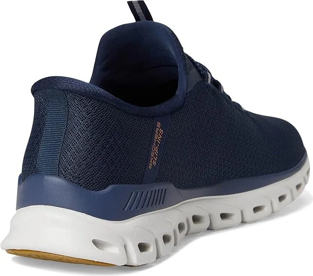 SKECHERS Glide-Step Noxus Hands Free Slip-in Men's Shoes Navy : 8 D - Medium - Image 4