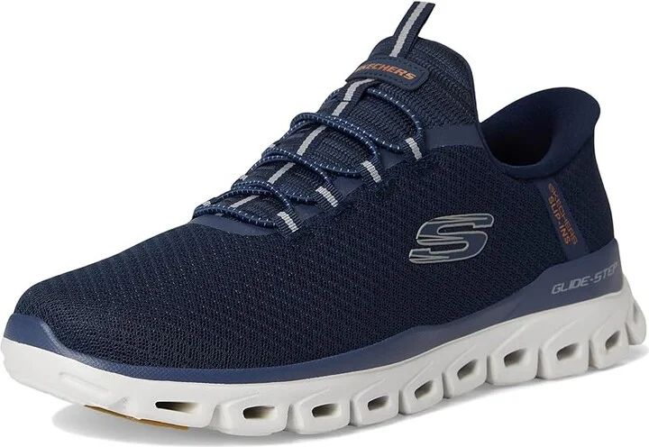 SKECHERS Glide-Step Noxus Hands Free Slip-in Men's Shoes Navy : 8 D - Medium - Image 5