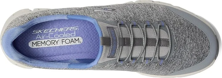 SKECHERS Glide Step Persistence Women's Shoes Grey Blue : 5 B - Medium, Synthetic - Image 2