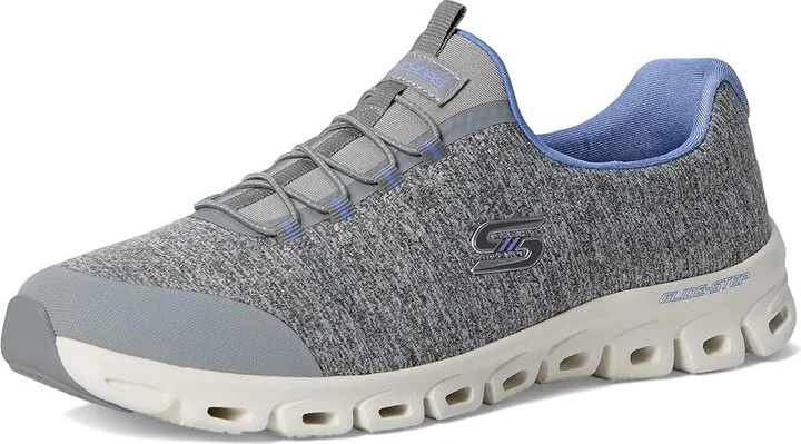 SKECHERS Glide Step Persistence Women's Shoes Grey Blue : 5 B - Medium, Synthetic - Image 5