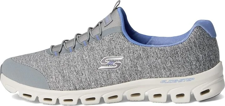 SKECHERS Glide Step Persistence Women's Shoes Grey Blue : 5 B - Medium, Synthetic - Image 6