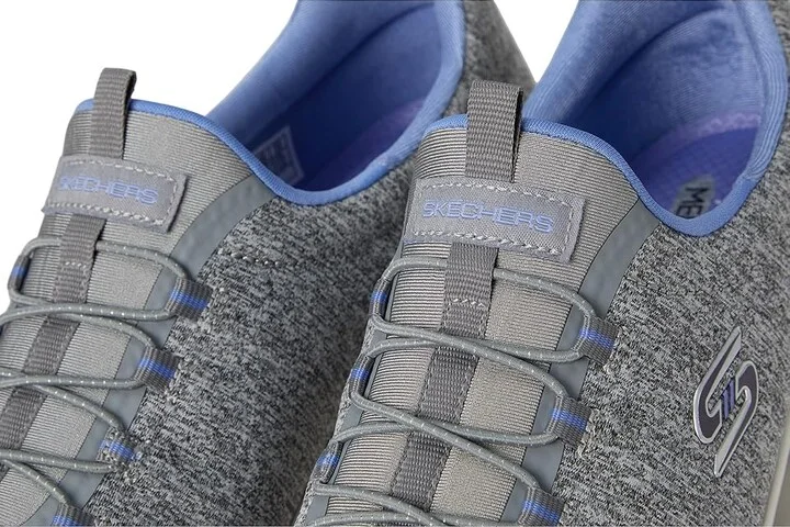 SKECHERS Glide Step Persistence Women's Shoes Grey Blue : 5 B - Medium, Synthetic - Image 7