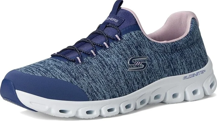 SKECHERS Glide Step Persistence Women's Shoes Navy Purple : 5 B - Medium, Synthetic - Image 5