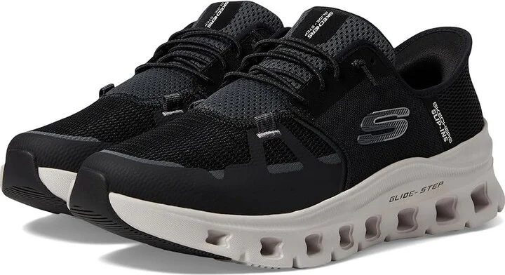 SKECHERS Glide-Step Pro Hands Free Slip-In Men's Shoes Black : 8 D - Medium, Synthetic