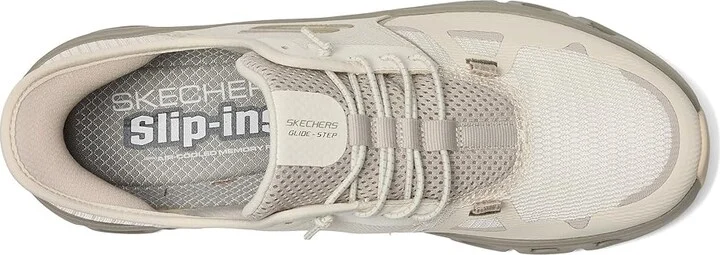 SKECHERS Glide-Step Pro Hands Free Slip-In Men's Shoes Natural : 14 D - Medium, Synthetic - Image 2