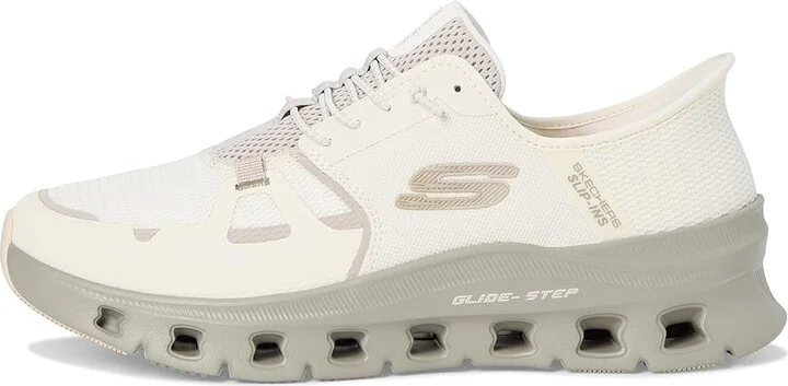 SKECHERS Glide-Step Pro Hands Free Slip-In Men's Shoes Natural : 14 D - Medium, Synthetic - Image 6