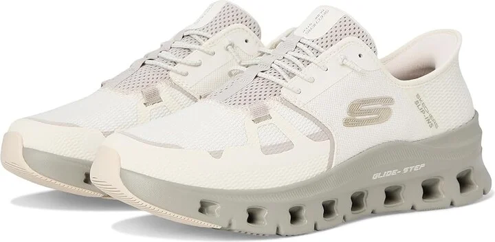 SKECHERS Glide-Step Pro Hands Free Slip-In Men's Shoes Natural : 14 D - Medium, Synthetic