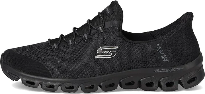 SKECHERS Glide Step Pursuit Hands Free Slip-Ins Women's Shoes Black : 5 B - Medium, Rubber - Image 6