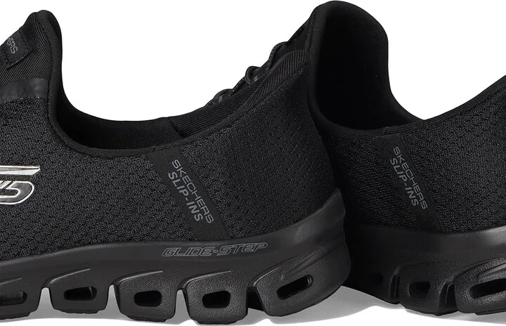 SKECHERS Glide Step Pursuit Hands Free Slip-Ins Women's Shoes Black : 5 B - Medium, Rubber - Image 7