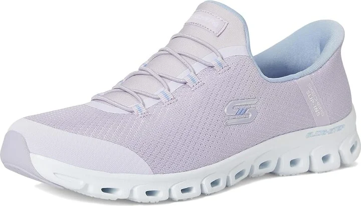 SKECHERS Glide Step Pursuit Hands Free Slip-Ins Women's Shoes Lavender : 5 B - Medium, Rubber - Image 5