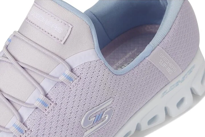 SKECHERS Glide Step Pursuit Hands Free Slip-Ins Women's Shoes Lavender : 5 B - Medium, Rubber - Image 7