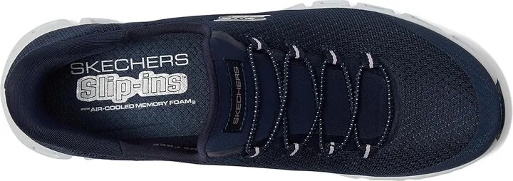 SKECHERS Glide Step Pursuit Hands Free Slip-Ins Women's Shoes Navy : 5 B - Medium, Rubber - Image 2