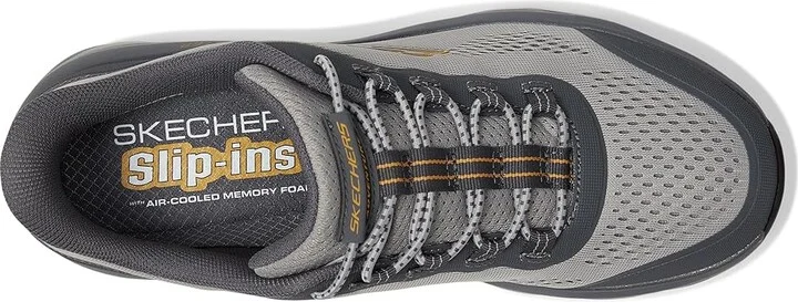 SKECHERS Glide-Step Sole Hands Free Slip-in Men's Shoes Gray : 7 D - Medium, Rubber - Image 2