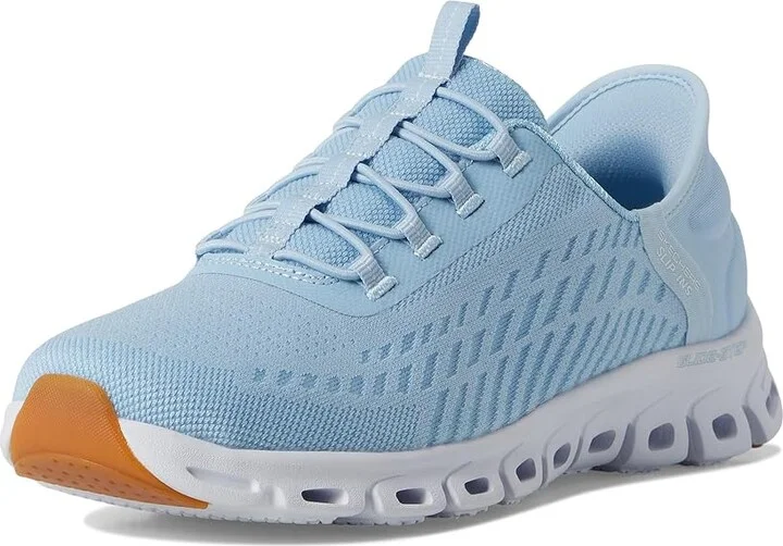 SKECHERS Glide Step Tranquility Hands Free Slip-Ins Women's Shoes Light Blue : 5 B - Medium, Synthetic - Image 5