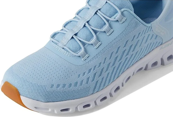 SKECHERS Glide Step Tranquility Hands Free Slip-Ins Women's Shoes Light Blue : 5 B - Medium, Synthetic - Image 7