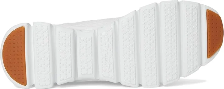 SKECHERS Glide Step Tranquility Hands Free Slip-Ins Women's Shoes White Black : 5 B - Medium, Synthetic - Image 3
