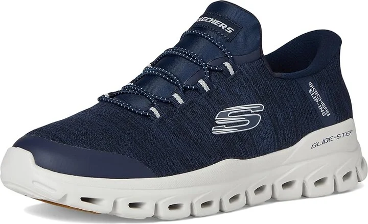 SKECHERS Glide-Step Zefyr Hands Free Slip-in Men's Shoes Black : 13 D - Medium - Image 11