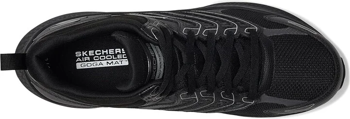 SKECHERS Go Run Consistent 2.0 - 100% Waterproof High Top Men's Shoes Black/Black : 7 D - Medium, Leather - Image 2
