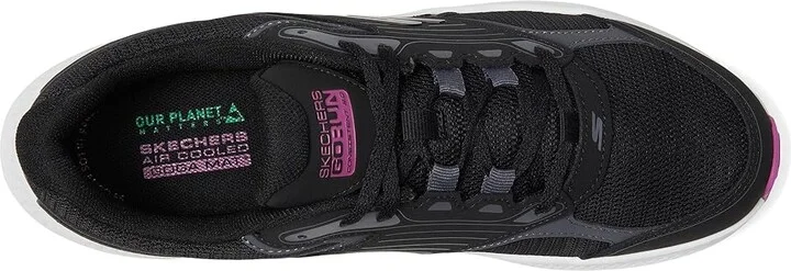 SKECHERS Go Run Consistent 2.0 Advantage Women's Shoes Black/Fuchsia : 7.5 B - Medium, Leather - Image 2