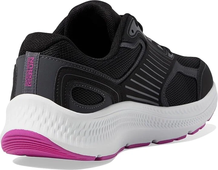 SKECHERS Go Run Consistent 2.0 Advantage Women's Shoes Black/Fuchsia : 7.5 B - Medium, Leather - Image 4