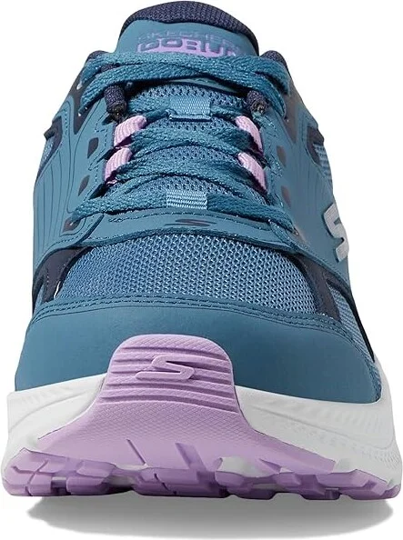 SKECHERS Go Run Consistent 2.0 Advantage Women's Shoes Blue/Purple : 5 B - Medium, Leather - Image 3