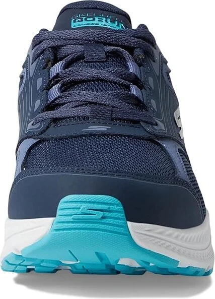 SKECHERS Go Run Consistent 2.0 Advantage Women's Shoes Navy/Blue : 9.5 B - Medium, Leather - Image 3