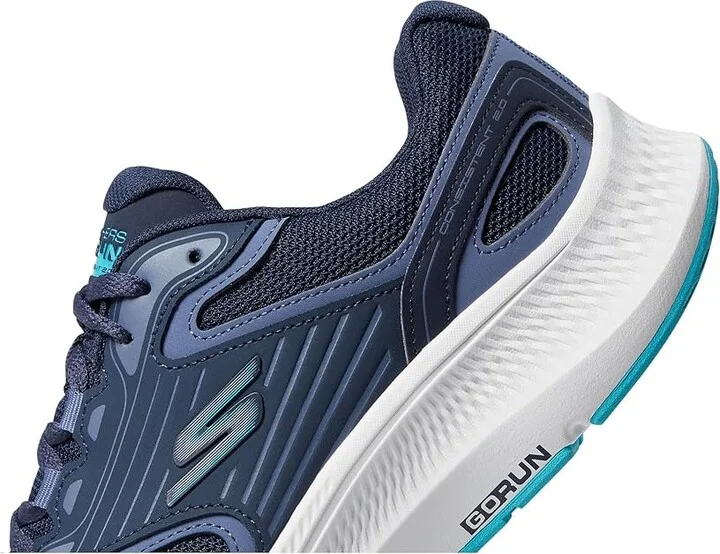 SKECHERS Go Run Consistent 2.0 Advantage Women's Shoes Navy/Blue : 9.5 B - Medium, Leather - Image 4