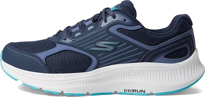SKECHERS Go Run Consistent 2.0 Advantage Women's Shoes Navy/Blue : 9.5 B - Medium, Leather - Image 5